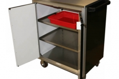 Mobile Cabinet with Top Drain
