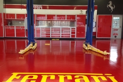Ferrari Garage with Moduline Drawer Cabinets